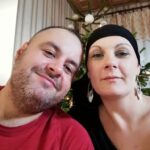 Patricie s přítelem poprvé v šátku bez vlasů