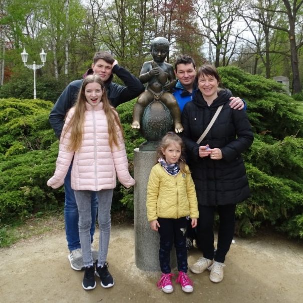 pan Petr s rodinou