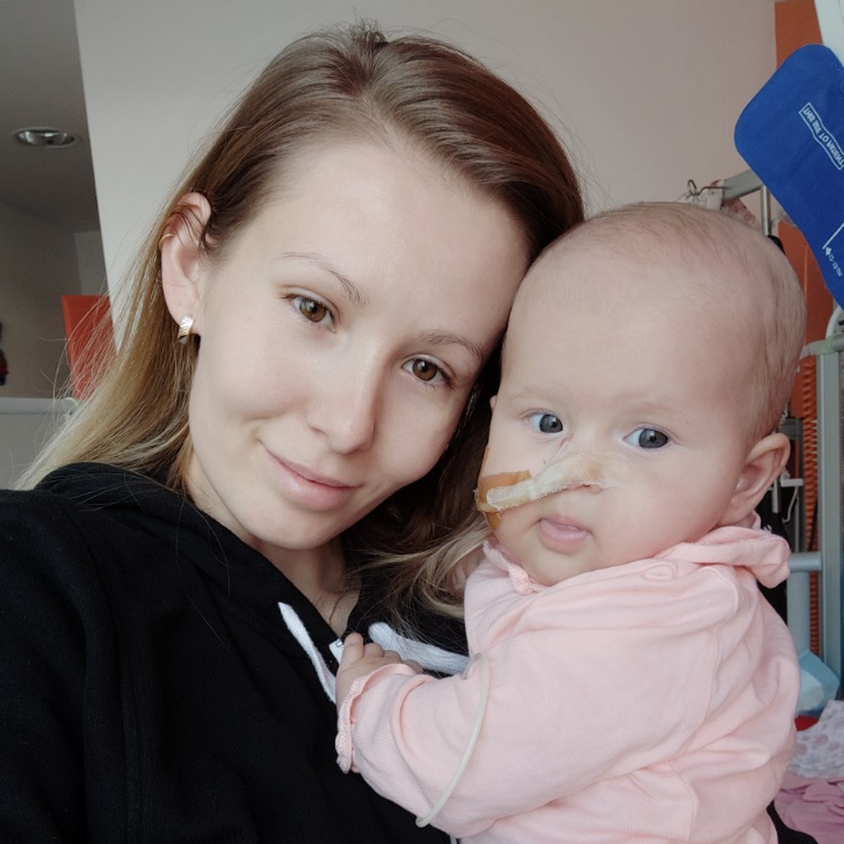 Alžbětka s maminkou