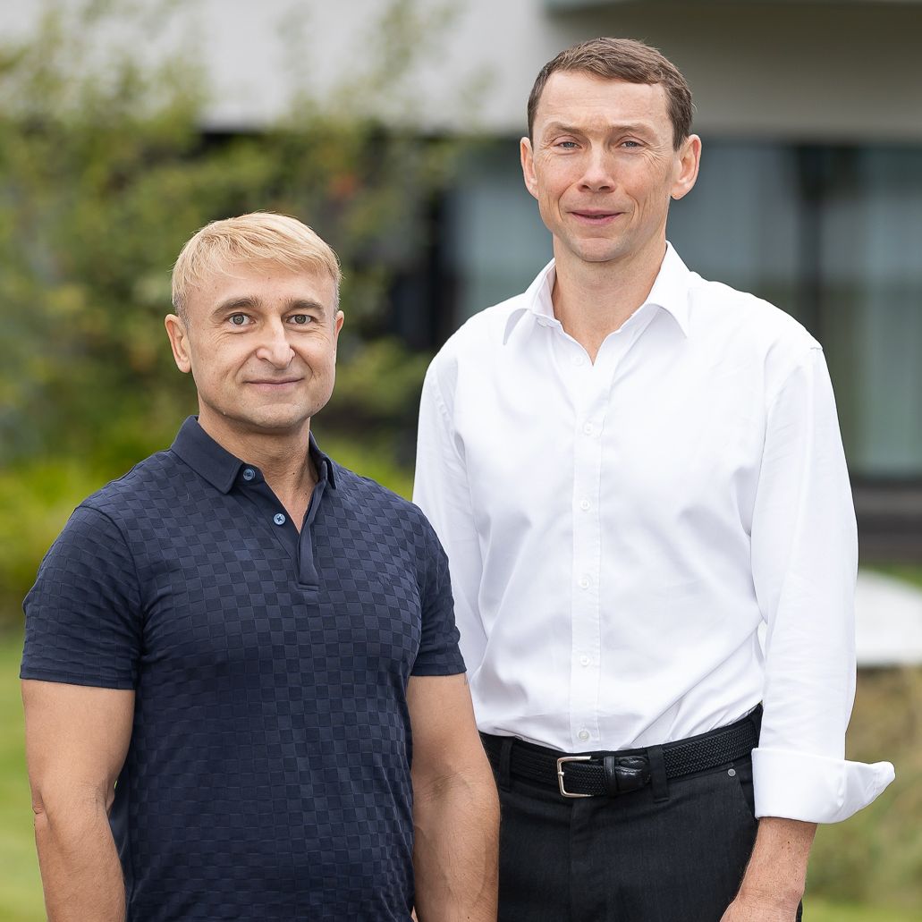 Zakladatelé nadace Petr a Jan