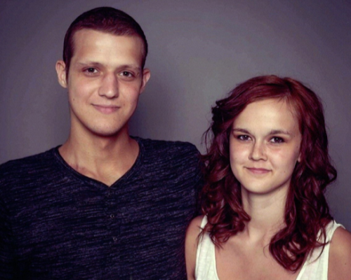 Dennis s manželkou