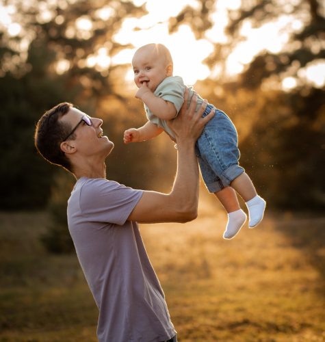 Dennis se synem Míšou