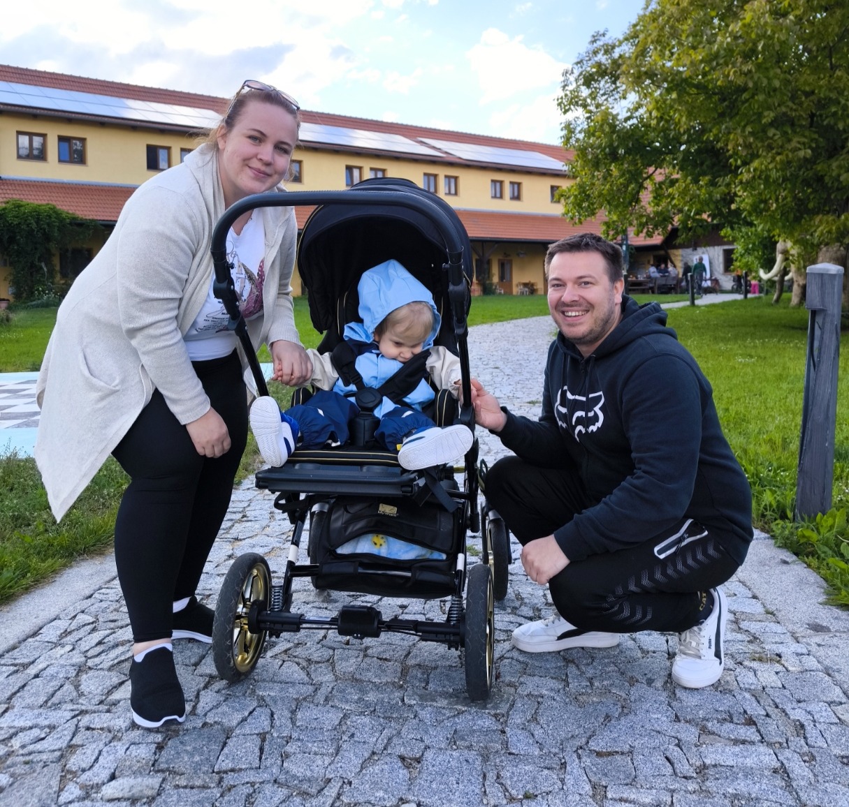Tobiášek s rodiči