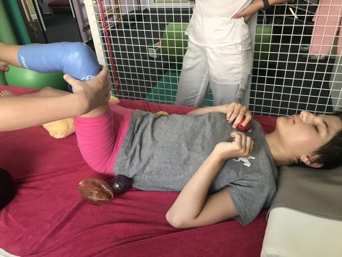 Kája na rehabilitaci