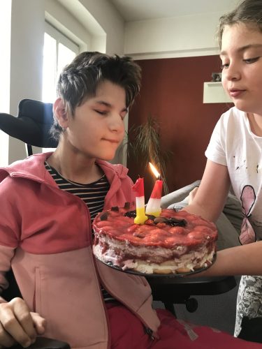 Kája slaví narozeniny