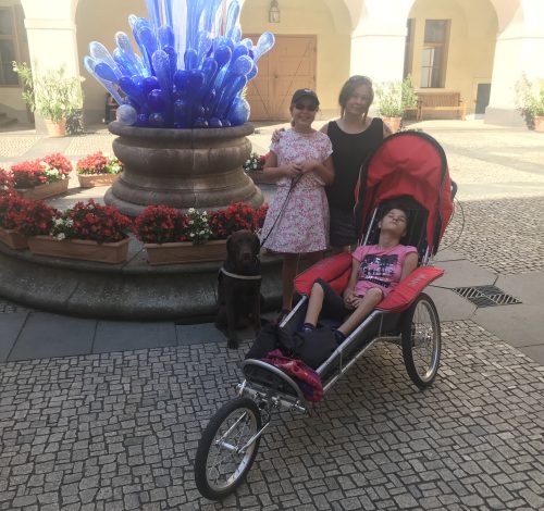 Kája s rodinou na výletě