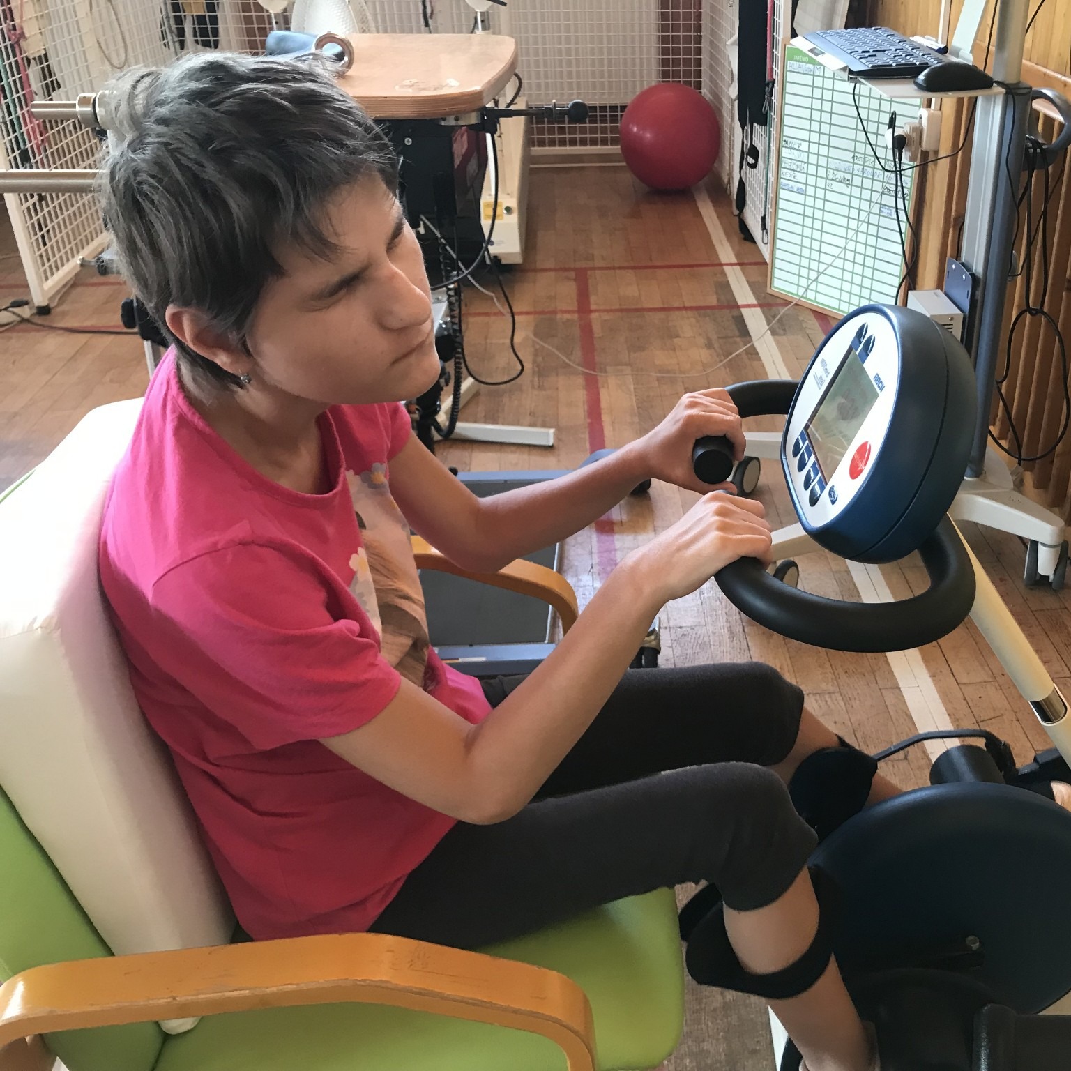 Kája na rehabilitaci