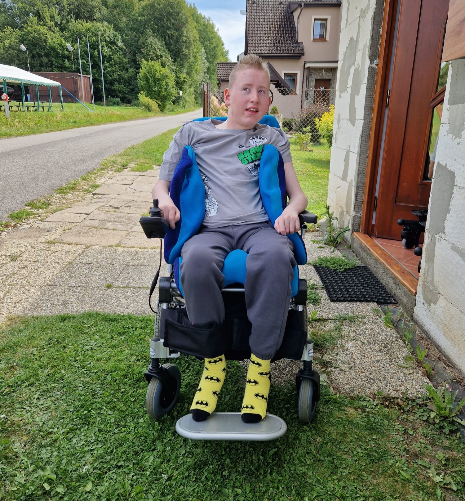 Kryštof na vozíčku