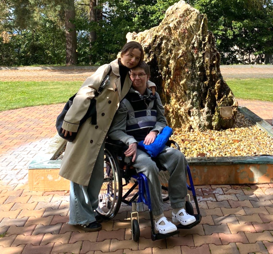 Paní Michaela s dcerou