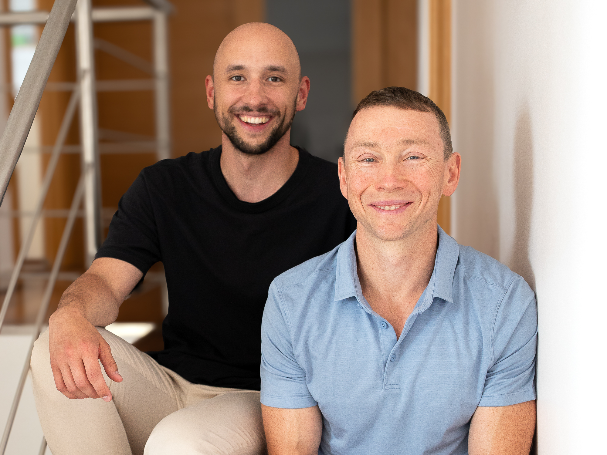 Petr Sýkora a Johan Mádr