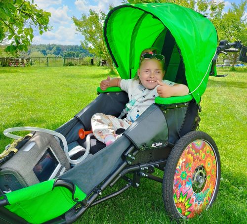 Amálka na vozíčku