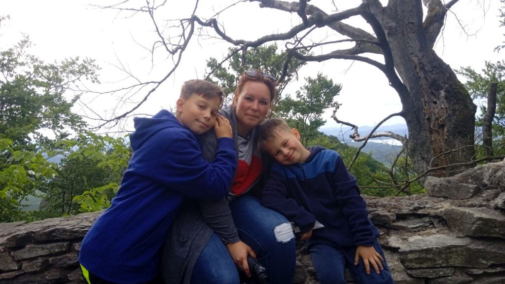 Štěpánek s rodinou