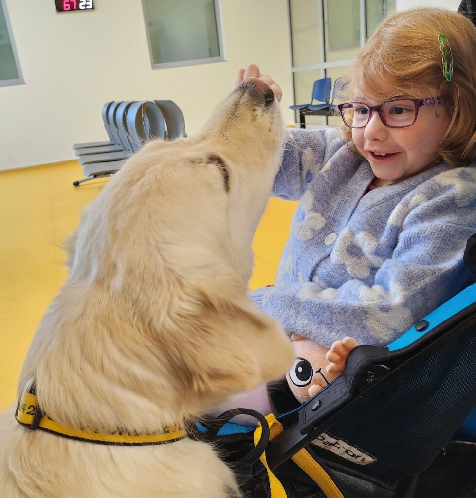 Mařenka a její asistenční pes Derry