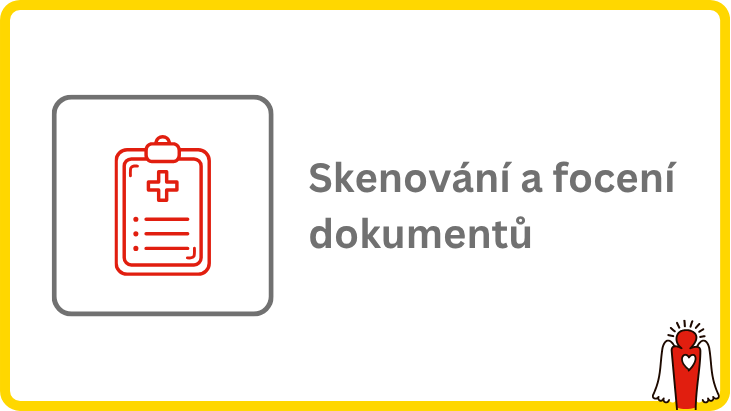 Skenování a focení dokumentů